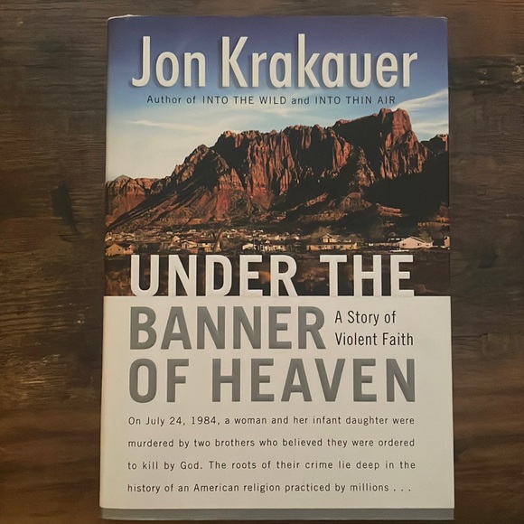 “Under the Banner of Heaven” by Jon Krakauer - Picture 1 of 2